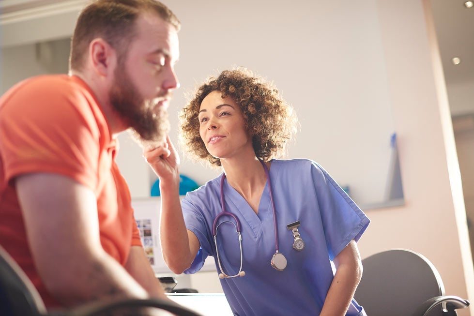 Ear infection adult patient